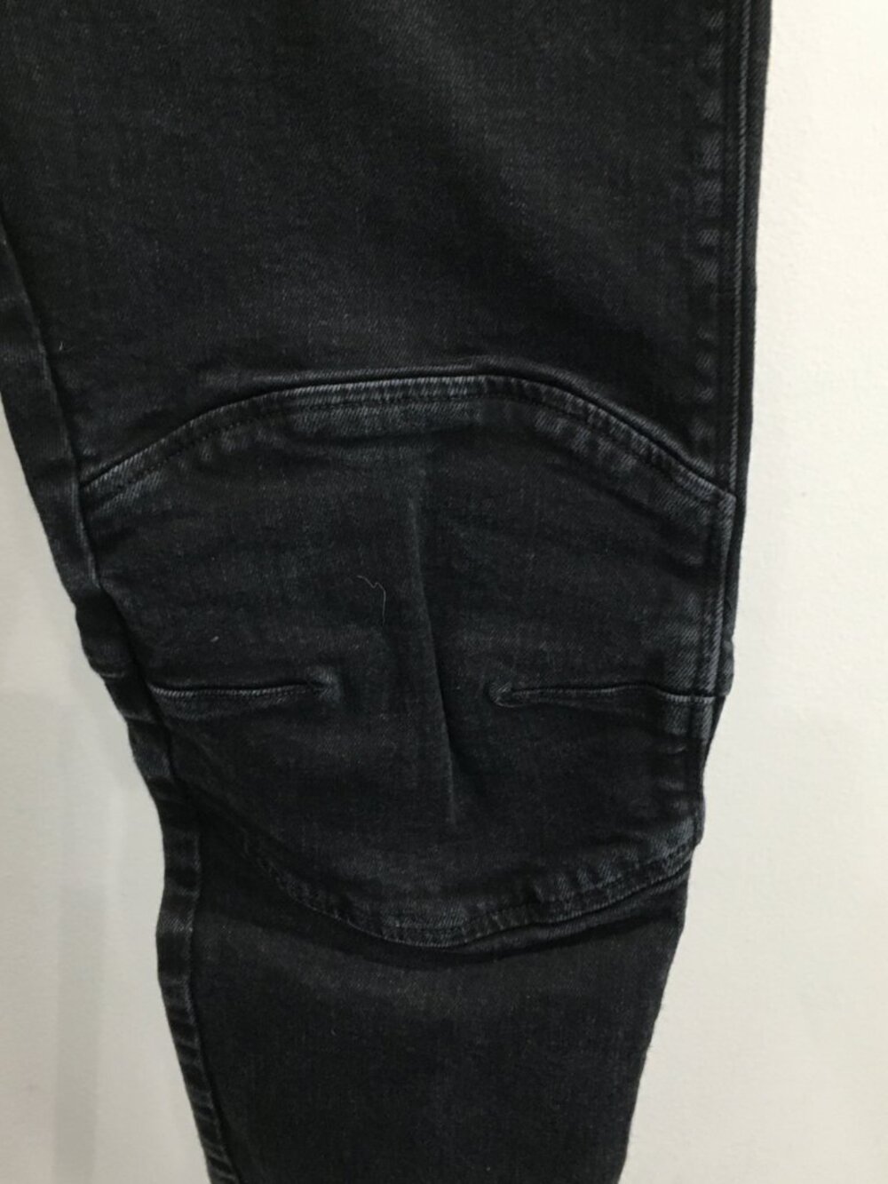 G STAR RAW 5620 3D Slim Black Wash 5 Pocket Logo Hardware Button Fly Denim Jeans - Picture 9 of 16